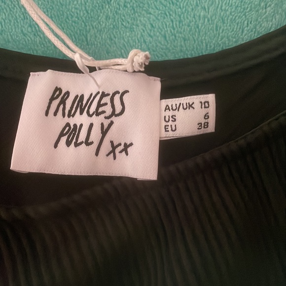 Princess Polly Weekend Love Top Black NWT size 6 - Picture 4 of 12